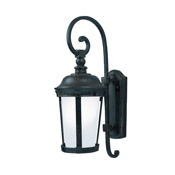 Maxim Lighting Dover LED E26 1-Light 8" Wide Bronze Outdoor Wall Sconce 56093FSBZ - main